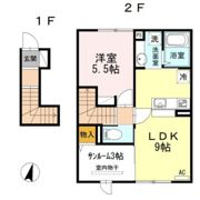 アップヒルズの間取り画像