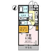 バレンティアの間取り画像