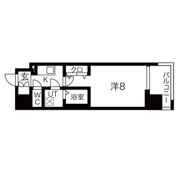 ワールドアイ難波南PORTAの間取り画像