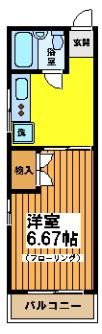 メゾン長谷部の間取り画像