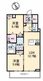 シャーメゾンステージ祇園の間取り画像