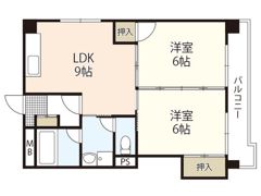 ふじマンションの間取り画像