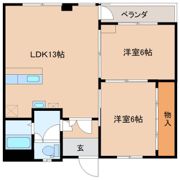 コーポ大泉の間取り画像
