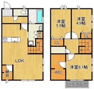 シンフォニア木町 Aの間取り画像