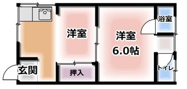 中山文化の間取り画像