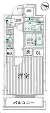 パークウェル市ヶ谷の間取り画像