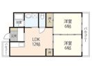 三石マンションの間取り画像