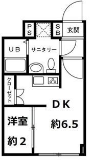アスコット八幡の間取り画像