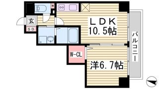 エスタンシア元町の間取り画像