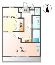 クレストール広表の間取り画像
