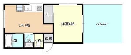 COLORS宇品の間取り画像