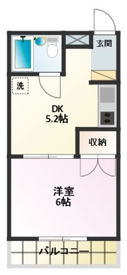 ハイツロビンの間取り画像