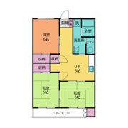 三恵マンションの間取り画像