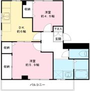ザ・マンダリンハイツの間取り画像