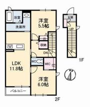 ベルプラージの間取り画像