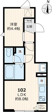 仮称）サンメリア蓮根の間取り画像