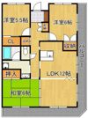 エクセレント中井の間取り画像