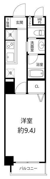 アクシス元町の間取り画像