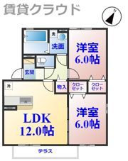 ボナールの間取り画像