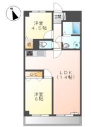 サンステージ北村の間取り画像