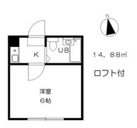 パールハイム調布B号館の間取り画像