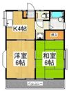 森田コーポの間取り画像