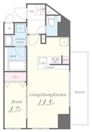 MBC RESIDENCEの間取り画像