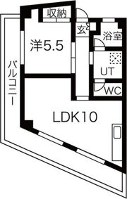 森ビルの間取り画像