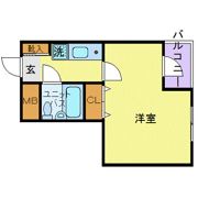 スカイコート新宿第5の間取り画像