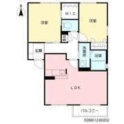 メゾンエクサランD棟の間取り画像