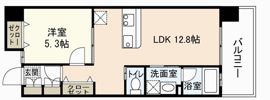 ルーベル楠木の間取り画像
