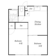 富士見ハウスA棟の間取り画像