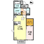 シャルマン井高野の間取り画像