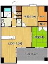 ルフォンド天神の間取り画像