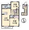 花ポートEの間取り画像