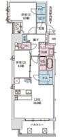 スプランディッド本町グランの間取り画像