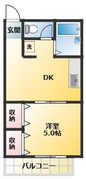 メゾンイサムの間取り画像