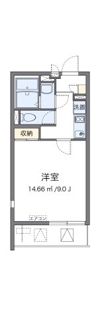 クレイノオアシスⅡの間取り画像
