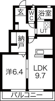 エスパシオフェリスCの間取り画像