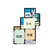 コーポフォレストの間取り画像