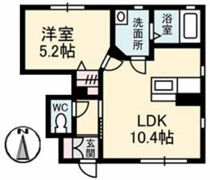 シャーメゾンAの間取り画像