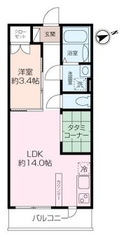 ETSUBO長後の間取り画像