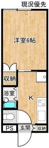 山本アパートⅠの間取り画像