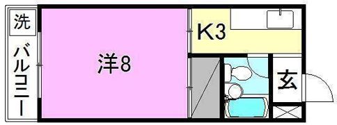 枝松マンションの間取り画像