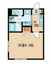 サザンフロント新富町の間取り画像