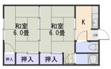 福泊アパートの間取り画像