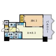 HF平尾レジデンスの間取り画像