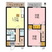 メゾンドフルートの間取り画像