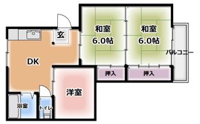 GMビル第三の間取り画像
