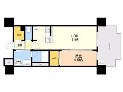 CLUB THE 薬院ステーションタワーの間取り画像